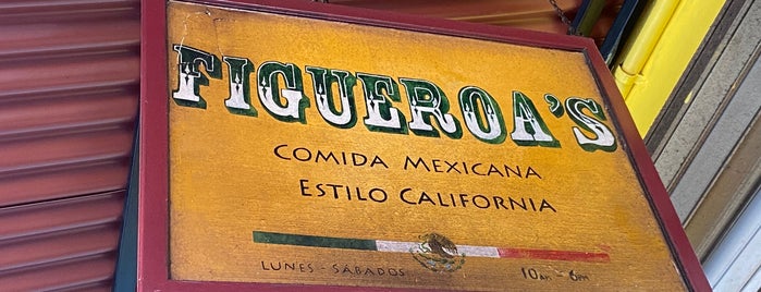Figueroa's Burritos Estilo California is one of Restaurantes / Restaurants.