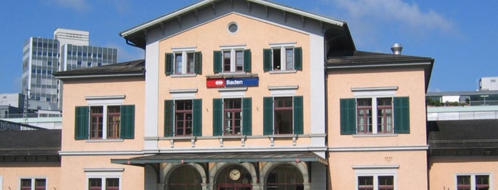 Bahnhof Baden is one of Switzerland 2013.