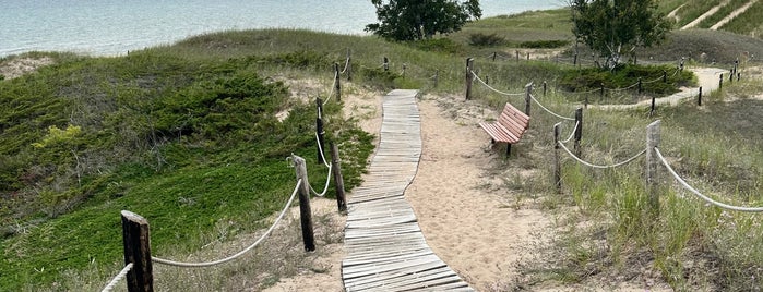 Kohler-Andrae State Park is one of places we go!.