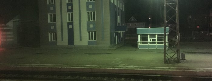 Ж/Д станция Тайга is one of Омск-Ачинск...Ачинск-Омск.