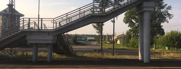 Ж/Д станция Ингашская is one of Транссибирская магистраль.