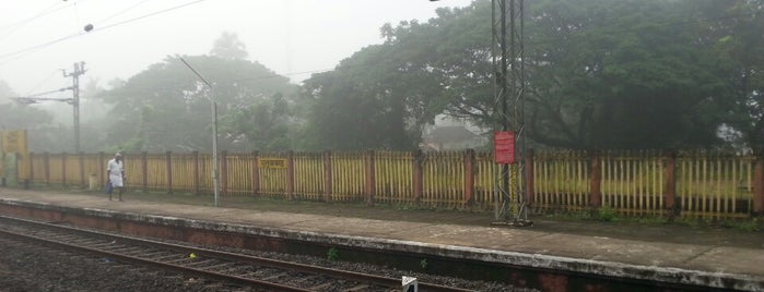 Pudukkad Railway Station is one of train stations.