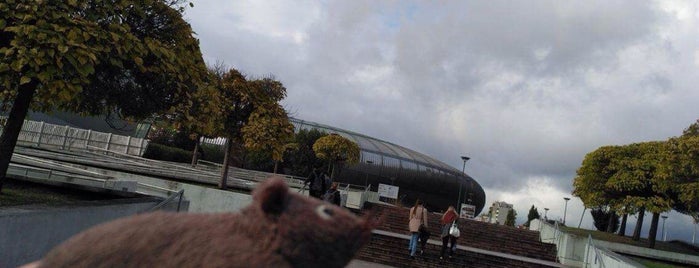 Puskás Ferenc Stadion is one of Random Busking.