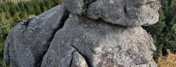 Pytlácké kameny is one of Turistické cíle v Jizerských horách.