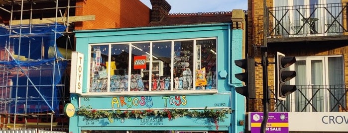 Argosy Toys is one of James’s Liked Places.