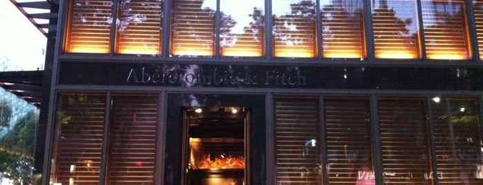 Abercrombie & Fitch is one of must visit food in singapore.