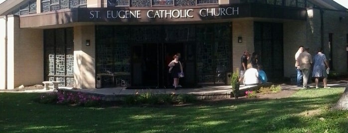 St. Eugene Church is one of places i go alot.