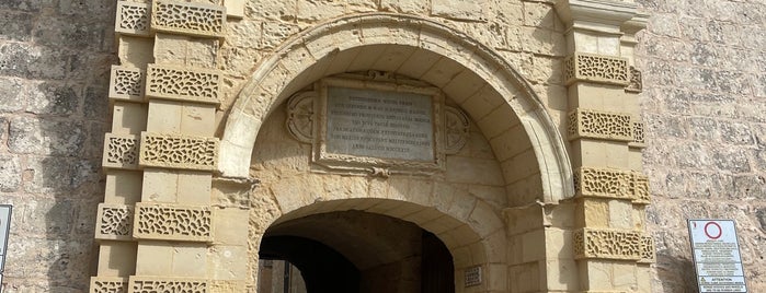 Greek's Gate is one of Mdina.