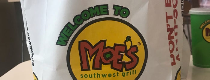 Moe's Southwest Grill is one of Lunching Near Work.