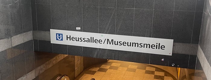 U Heussallee/Museumsmeile is one of Köln / Bonn.