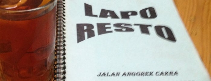 Lapo Resto is one of Makanan BINUS Only.