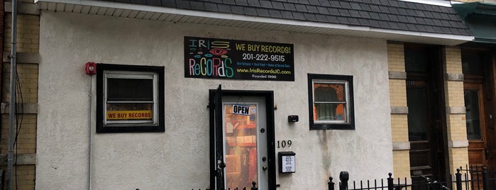 Iris Records is one of Downtown Jersey City Explorations.