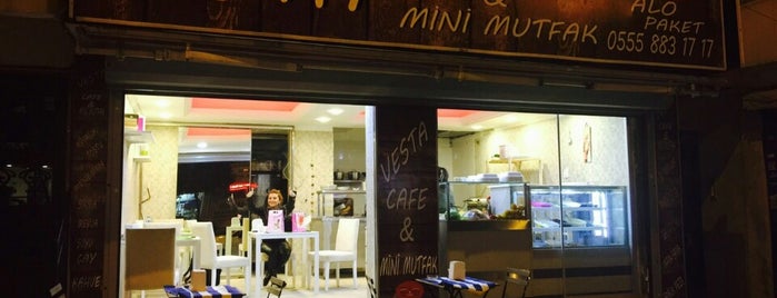 Vesta Cafe is one of สถานที่ที่ Serkan ถูกใจ.