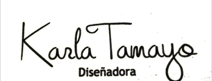Karla Tamayo Diseño Mexicano is one of Tiendas de ropa PROVIDENCIA.