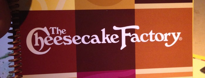 The Cheesecake Factory is one of Places Jody and i visited MD & DC.