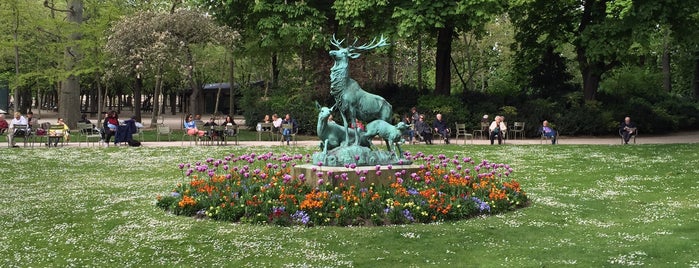 Люксембургский сад is one of Paris, France.