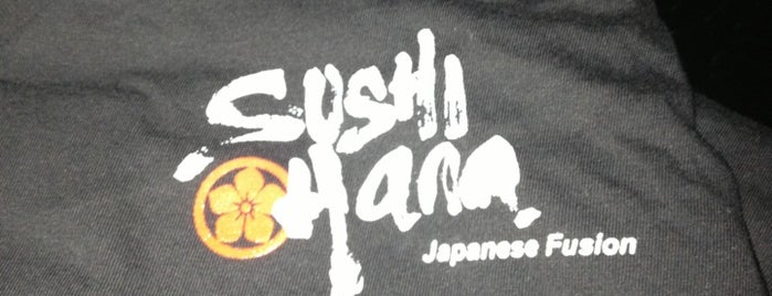 SushiHana is one of Locais curtidos por Lori.