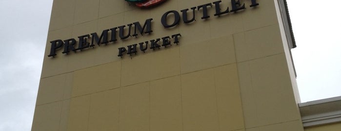 Premium Outlet Phuket is one of HKT / Jew.