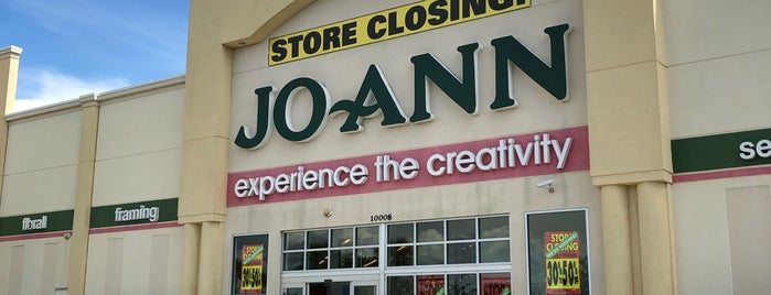 JOANN Fabrics and Crafts is one of Cape Coma.