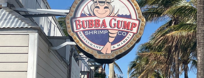 Bubba Gump Shrimp Co. is one of miami.