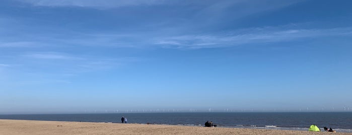 Skegness Beach is one of Fun places.