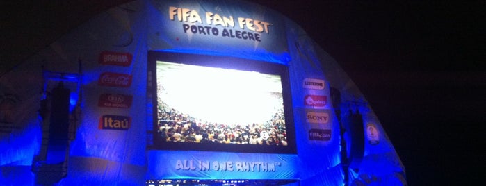 FIFA Fan Fest is one of Porto Alegre.