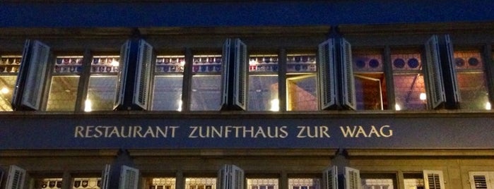 Zunfthaus zur Waag is one of ZURICH THINGS TO DO.