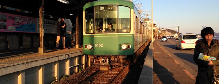 Kamakurakokomae Station (EN08) is one of 海街さんぽ.