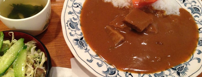 じゃがいも is one of Favorite curries in Tokyo.