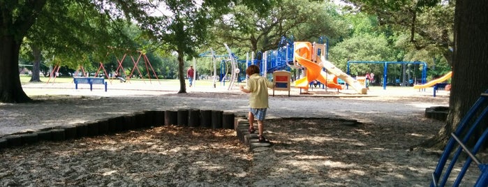 Lafayette Park Playground is one of sunny weather spots.