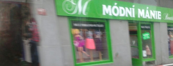 Módní mánie Boutique is one of Kde Terezka nakupuje.