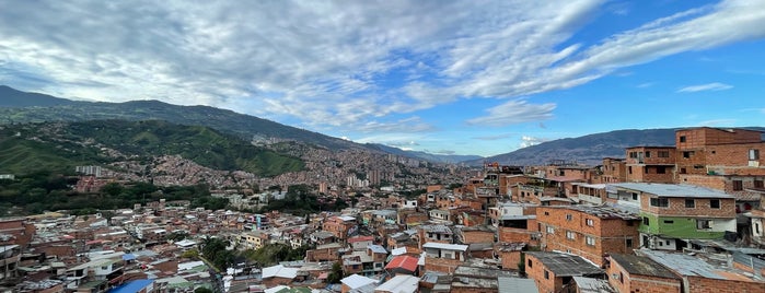 Comuna 13 is one of Medellin.