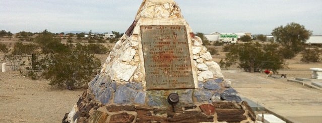 Hi Jolly Cemetery is one of Quartzite,Arizona.