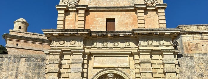 Mdina Gate is one of Malta.