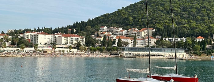 Plaža Uvala Lapad is one of Dubrovnik-Mostar-Kotor-Budva.