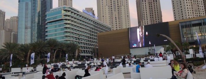 The Beach Outdoor Cinema is one of Dubai, UAE.