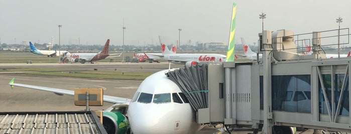 Gate C4 is one of Soekarno Hatta International Airport (CGK).