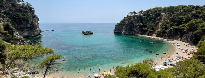 Alonaki Beach is one of Corfu.