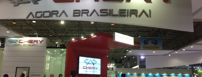 Estande Chery is one of 27º Salão Internacional do Automóvel de São Paulo.