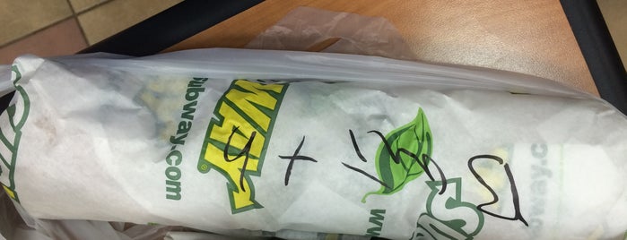 Subway is one of My favorites for Sandwich Places.