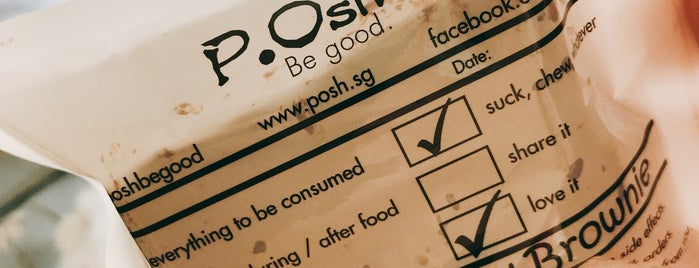 P.Osh is one of Halal food in Singapore.