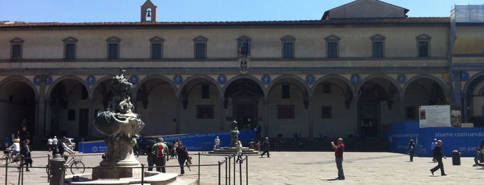 Piazza della Santissima Annunziata is one of #Florencia-Pisa-2016.