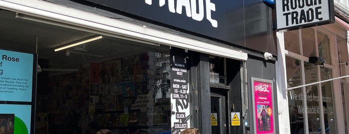 Rough Trade Records (West) is one of London.