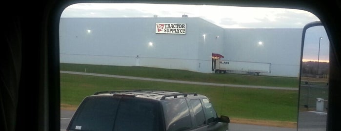 Tractor Supply Company - Franklin Distribution Center is one of Visited stores.