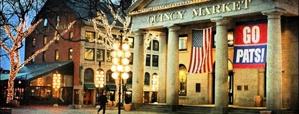 Quincy Market is one of Boston, MA  USA.