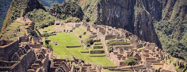 Machu Picchu is one of Spots with a View.