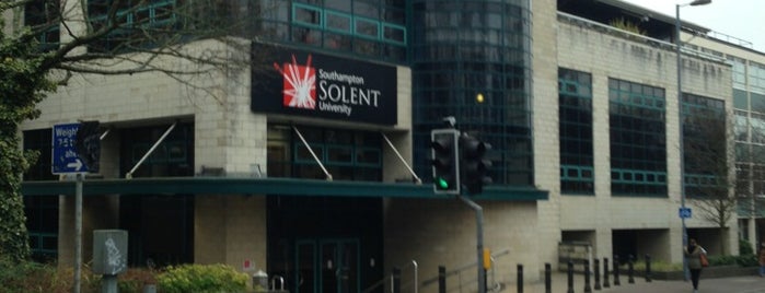 Southampton Solent University is one of สถานที่ที่บันทึกไว้ของ S.
