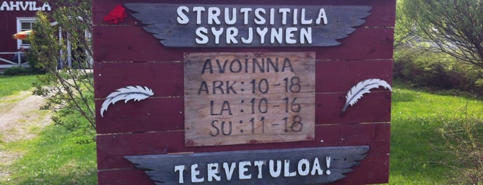 Strutsitila is one of Juho : понравившиеся места.