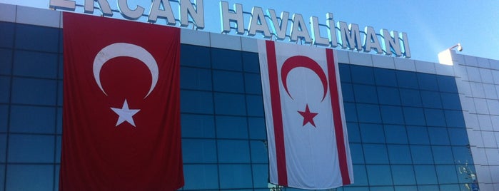 エルカン空港 (ECN) is one of Havalimanları.