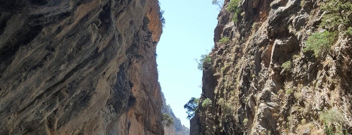 The gorge of Samaria is one of UNESCO.